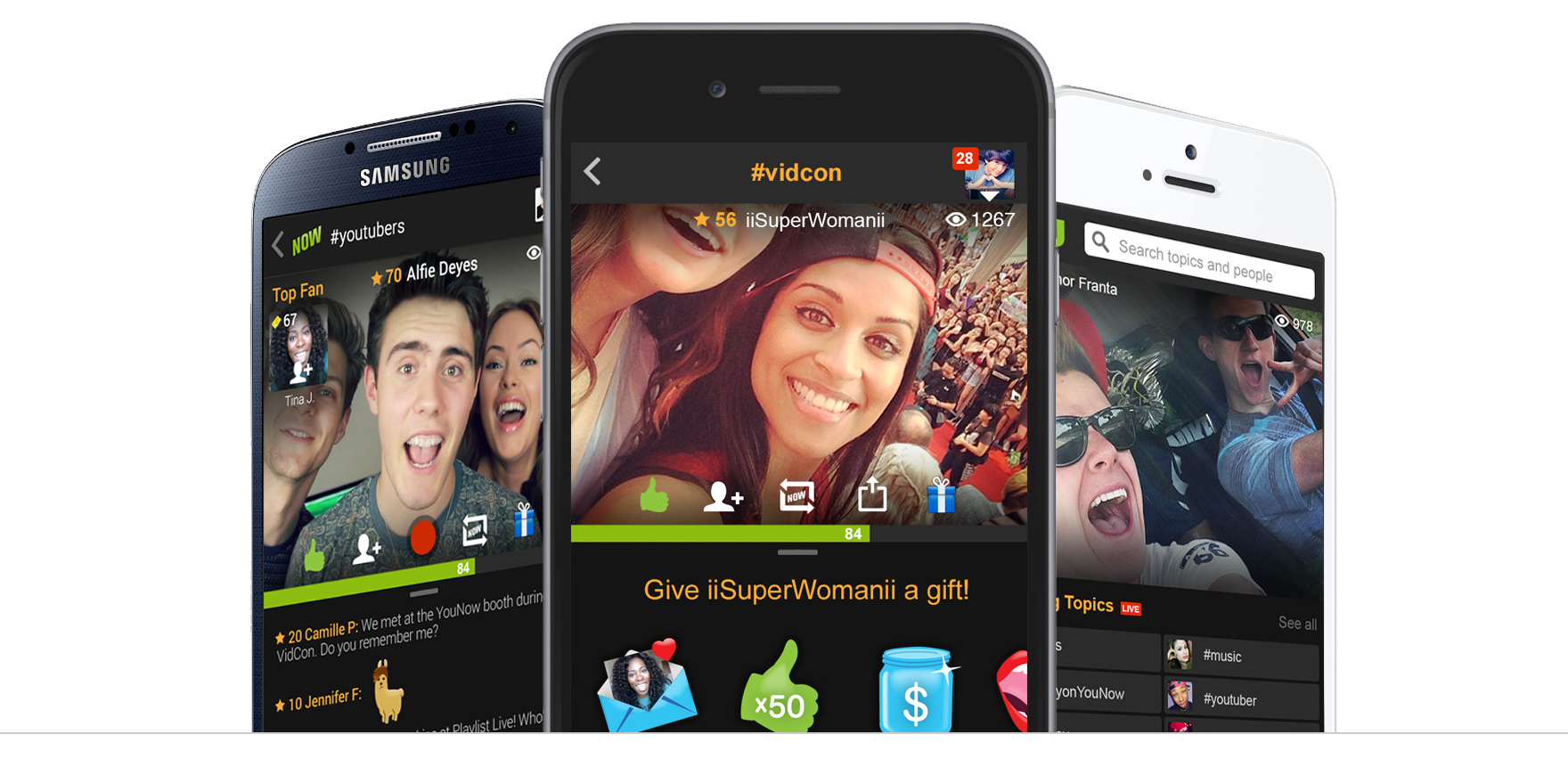 Younow - Broadcast Live, Video Chat And Meet New Friends!